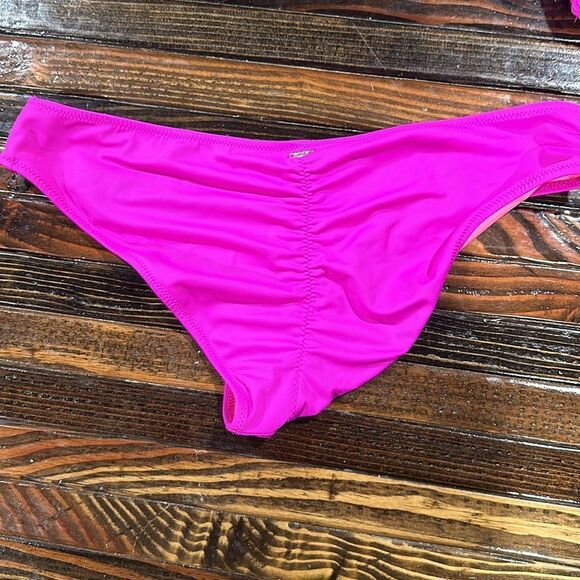 Victoria’s Secret PINK Magenta Triangle Bikini Set S/M - Picture 5 of 7